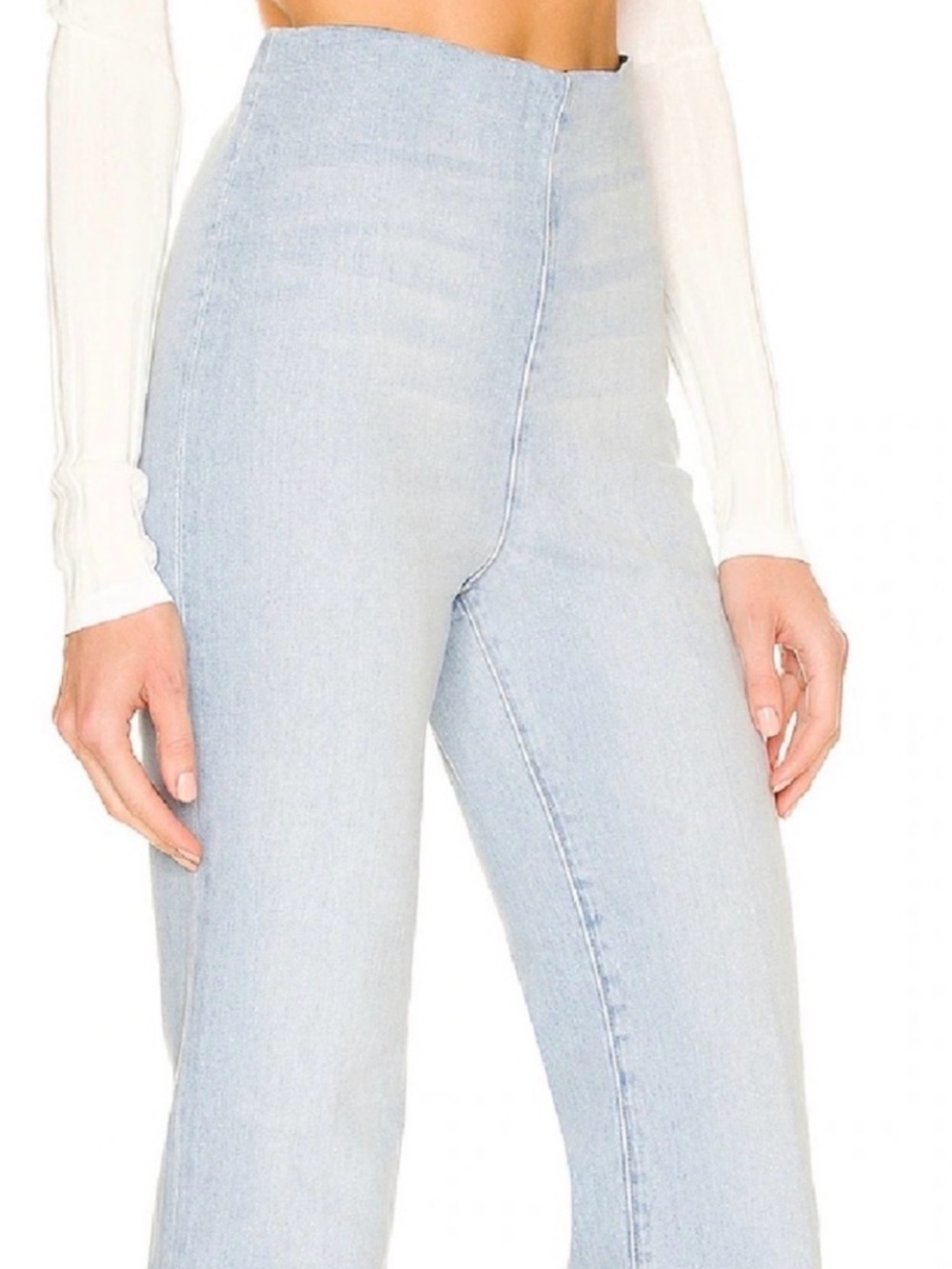SPRWMN High-Rise Light Wash Women's Jeans